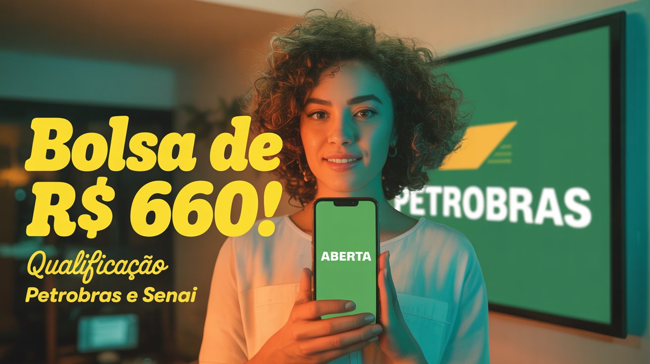 Programa Autonomia e Renda Petrobras oferece cursos grátis no SENAI em Cubatão, Mauá, Paulínia e São José dos Campos. Inscreva-se até 23 de abril.
