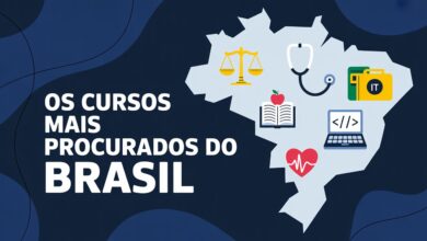 Ranking completo dos cursos com mais matrículas no ensino superior brasileiro em 2024 dados do Mapa do Semesp!