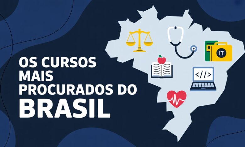 Ranking completo dos cursos com mais matrículas no ensino superior brasileiro em 2024 dados do Mapa do Semesp!