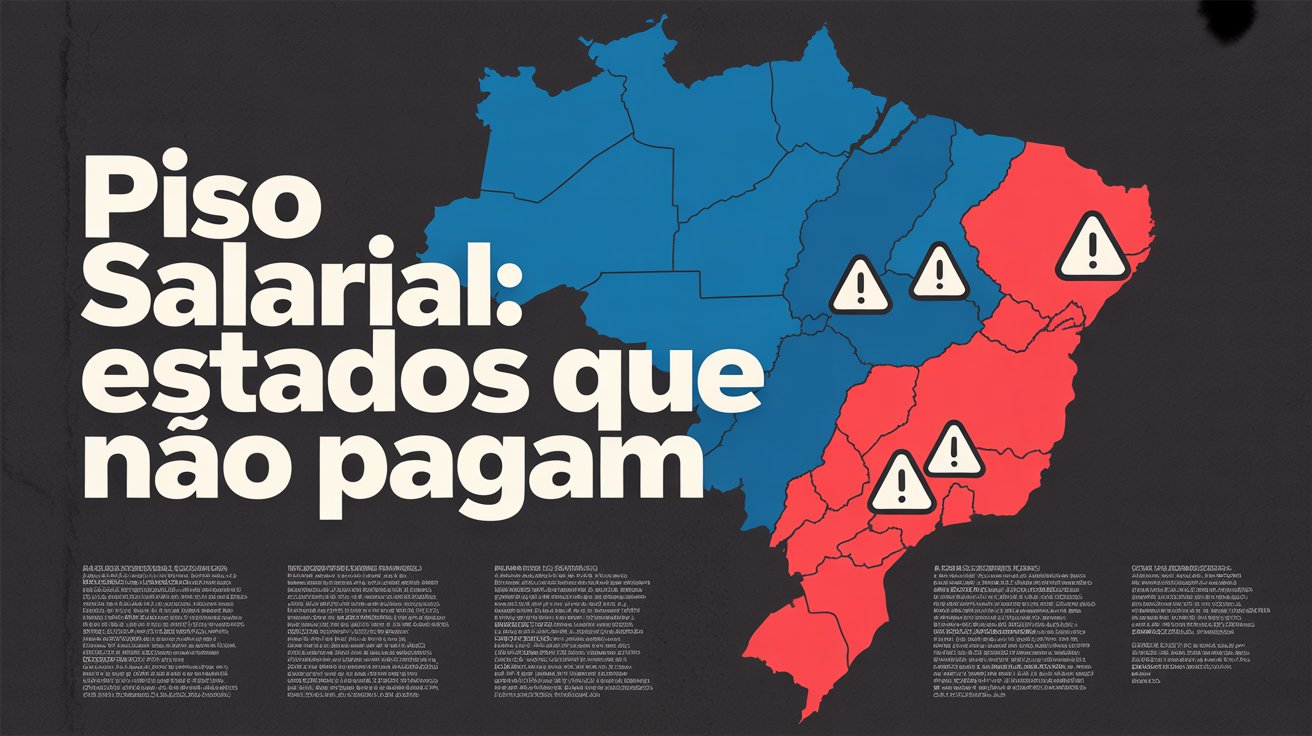 STF garantiu piso a temporários, mas estados ainda descumprem a lei. Veja quais não pagam o piso e como SP usa abono para burlar o reajuste.