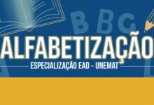UNEMAT abre 150 vagas gratuitas na Especialização em Alfabetização e Letramento EaDUAB em MT. Inscrições até 30042026.