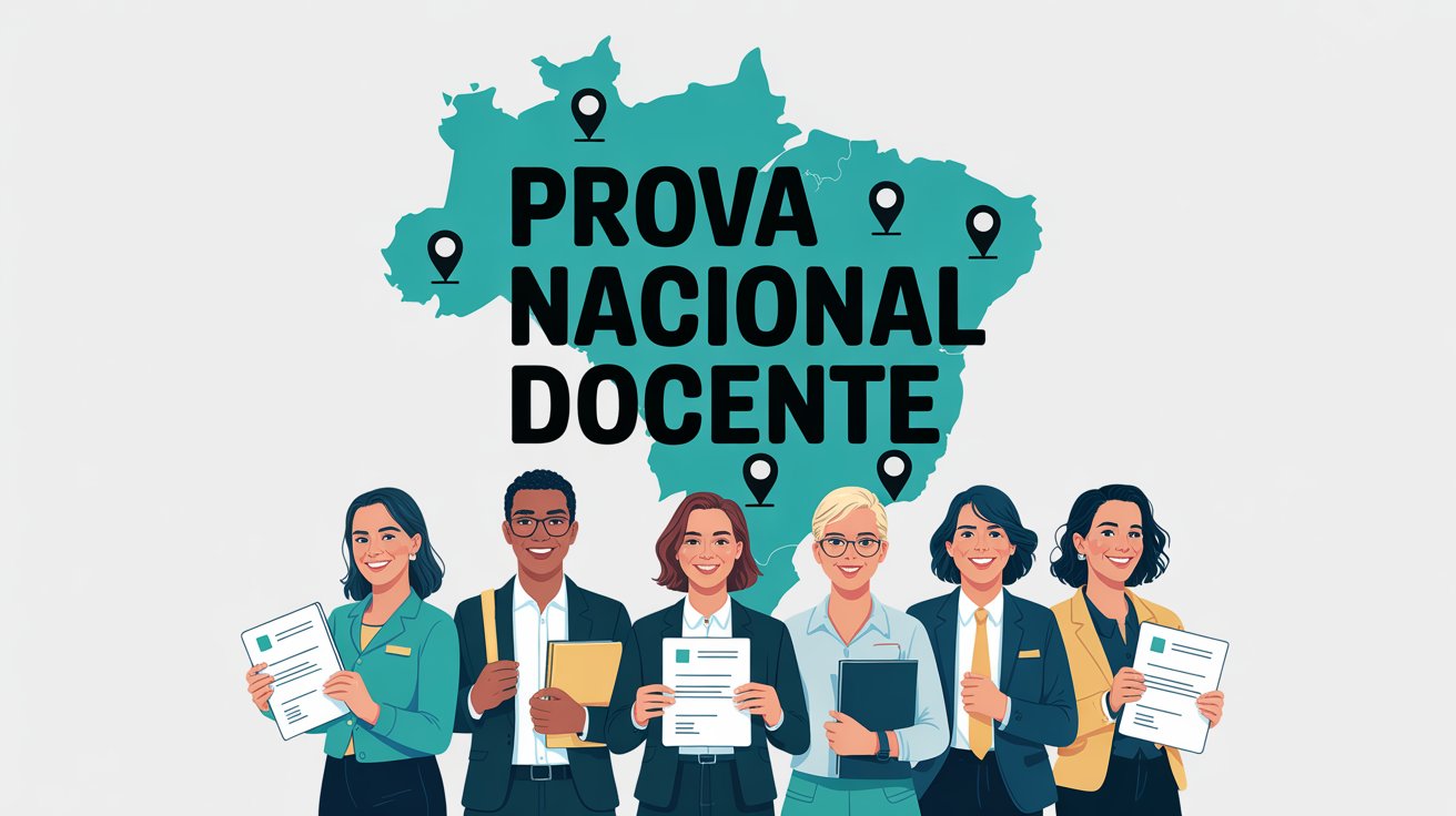 A 1ª Prova Nacional Docente reuniu mais de 1 milhão de inscritos em 2025. Veja o que os dados revelam sobre a carreira docente no Brasil!