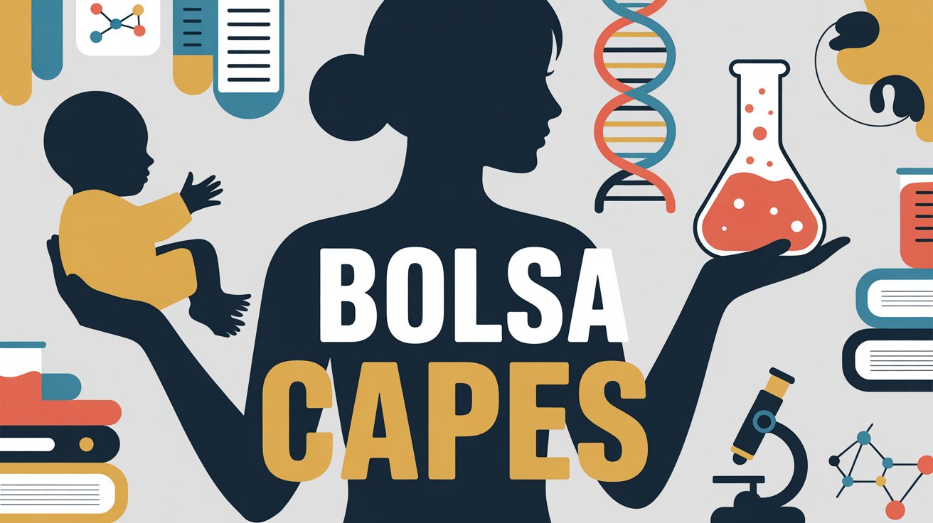 A CAPES abriu 300 bolsas de pós-doutorado para professoras grávidas ou mães de filhos pequenos. Valor: R$ 5.200/mês por 24 meses.