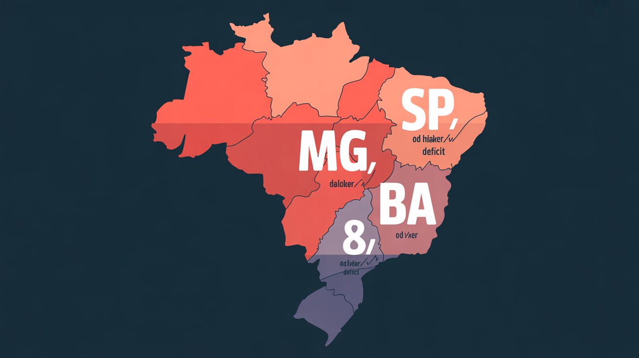 A PEC da jornada de 36 horas geraria falta de 210 mil professores nas redes municipais. Veja o ranking completo de impacto por estado.