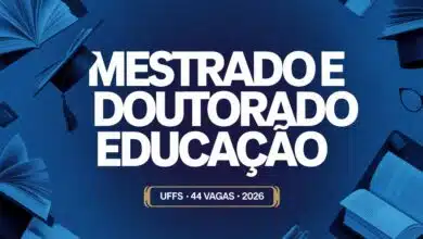 A UFFS abriu 44 vagas gratuitas para Mestrado e Doutorado Profissional em Educação no campus Erechim-RS. Inscrições até 20 05.