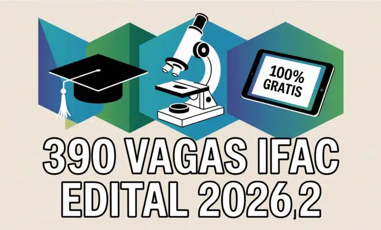 Confira o edital do IFAC via ENEM com vagas em cursos de graduação gratuitos em licenciaturas e tecnologias. Inscrições abertas!