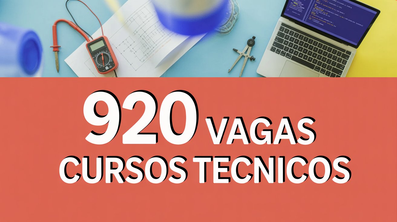 Essa chance de qualificação no IFRN está chamando a atenção! São 920 vagas em cursos técnicos gratuitos com seleção por sorteio eletrônico!