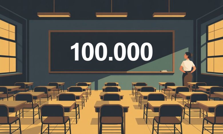 Estudo da CNM aponta que aprovação das PECs de redução da jornada pode deixar redes municipais com déficit de 100 mil professores.