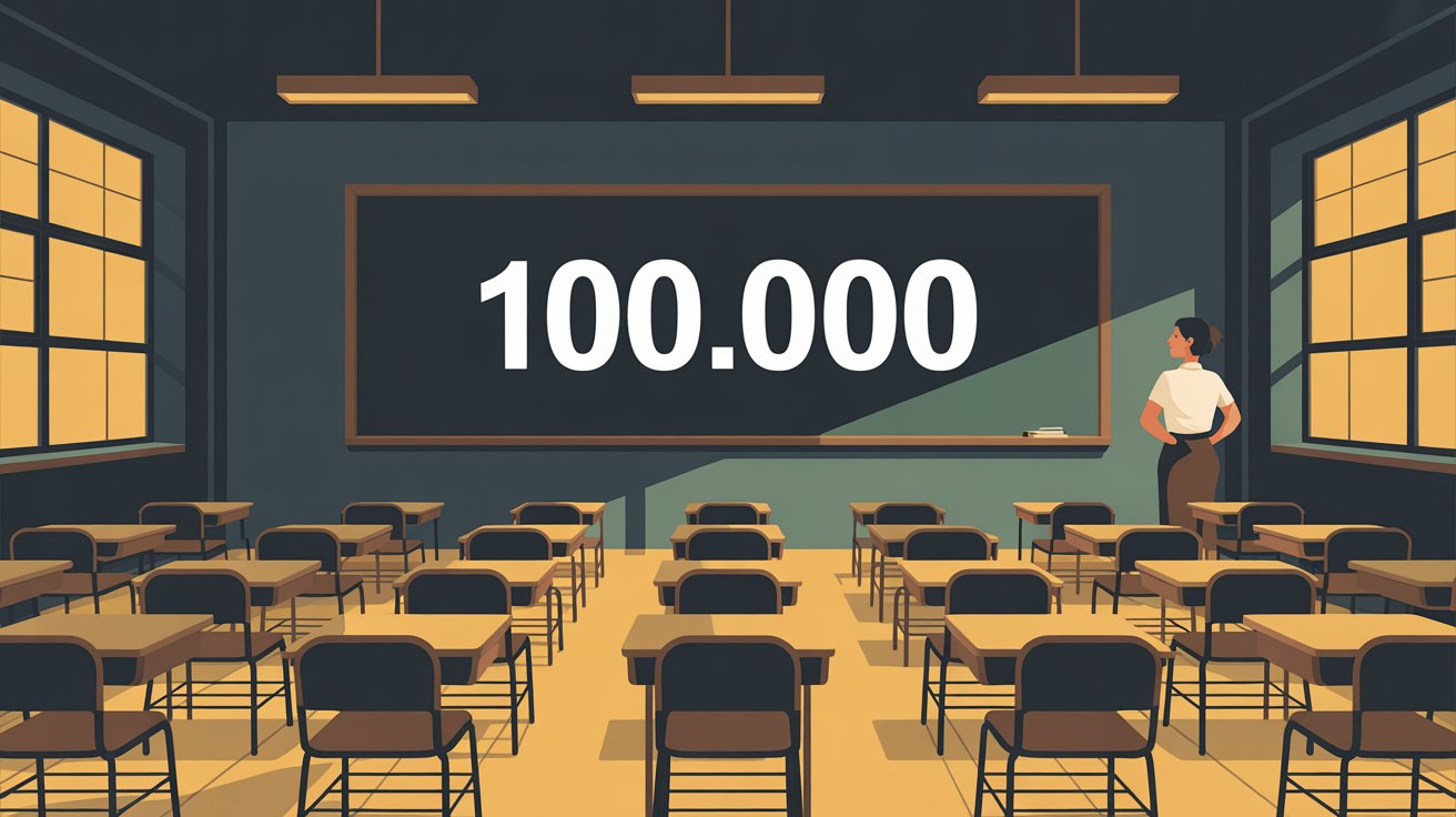 Estudo da CNM aponta que aprovação das PECs de redução da jornada pode deixar redes municipais com déficit de 100 mil professores.