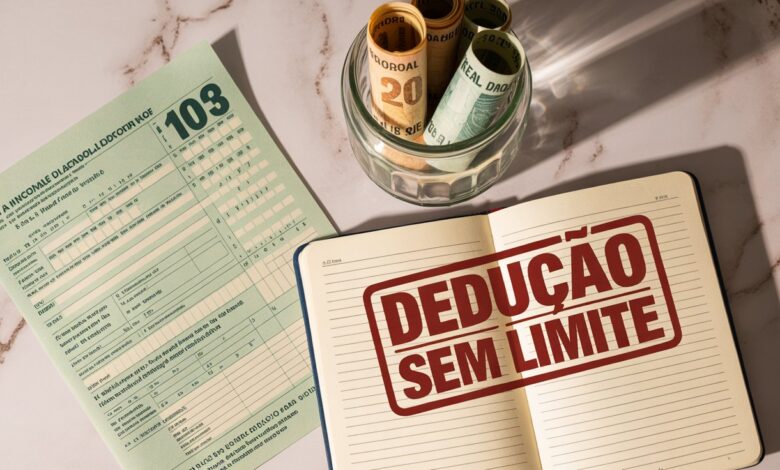 Famílias com renda até R$ 15 mil poderão deduzir tudo de educação no IR sem teto. Entenda o que propõe o PL 10472026 e quem realmente se beneficia.