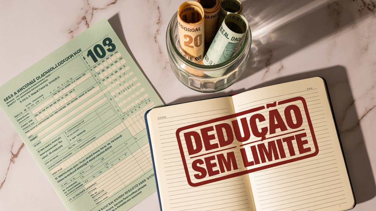 Famílias com renda até R$ 15 mil poderão deduzir tudo de educação no IR sem teto. Entenda o que propõe o PL 10472026 e quem realmente se beneficia.