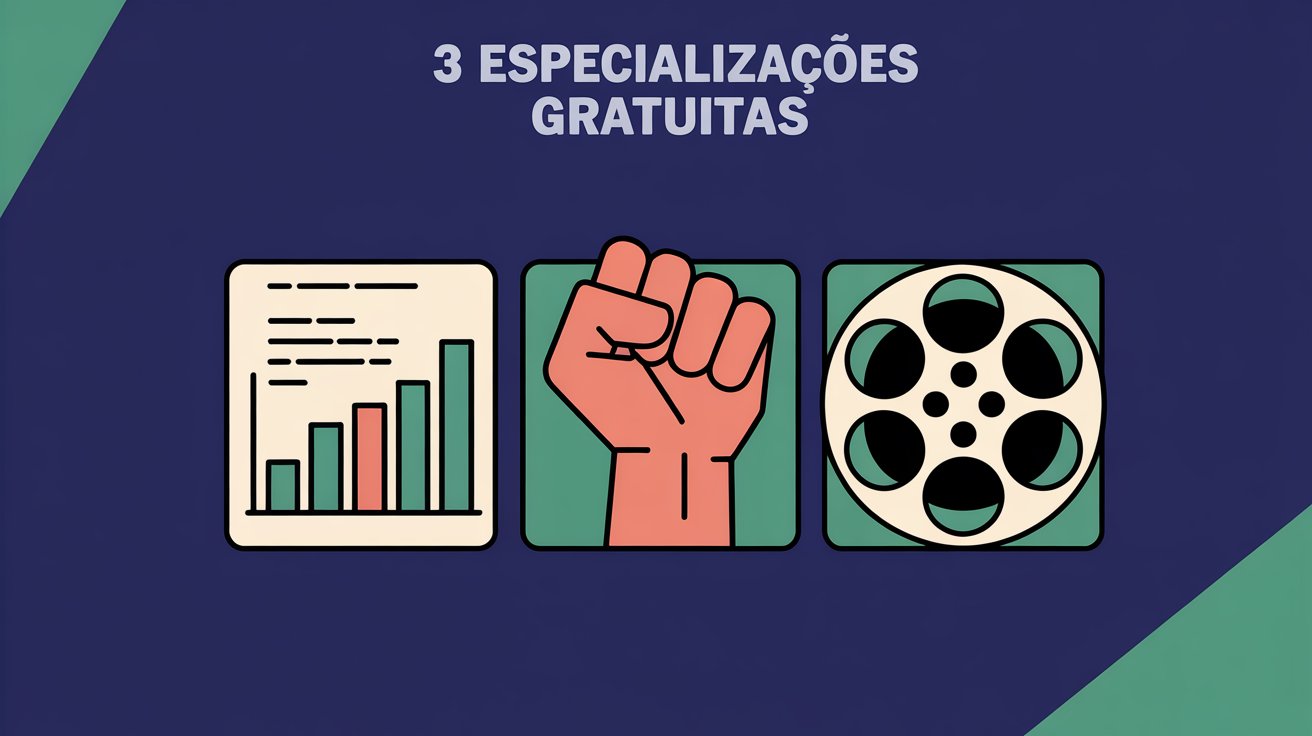 Fundaj lança três cursos de especialização gratuitos em 2026. São 150 vagas nas áreas de dados, igualdade racial e cinema. Prazo de inscrição 1806