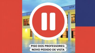 Gilmar Mendes pediu vista e suspendeu de novo o julgamento do piso dos professores no STF. Placar parcial era 2x1 favorável aos professores quando parou.