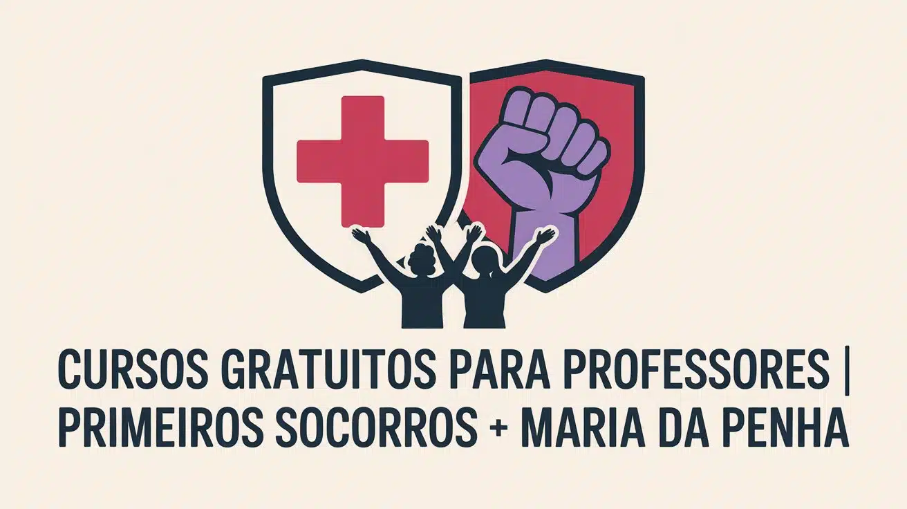 IFSULDEMINAS e UNILAB abriram cursos gratuitos EaD para professores em 2026 Primeiros Socorros (2.000 vagas) e Curso Maria da Penha (270 vagas).