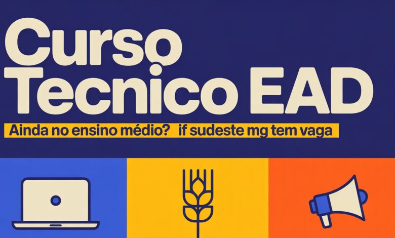 Informática, Marketing ou Agronegócio enquanto ainda está no ensino médio O IF Sudeste MG tem vagas gratuitas para o 2º semestre.