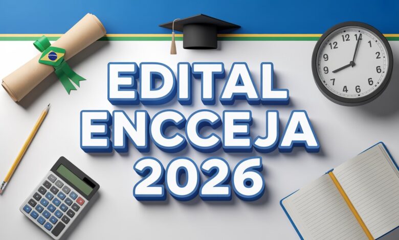 O Edital Encceja 2026 já saiu! Esta é a oportunidade que você esperava para concluir o Ensino Médio ou Fundamental gratuitamente. Confira!