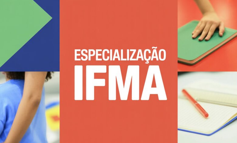 O IFMA abriu 40 vagas gratuitas para Especialização em Educação Especial EAD. Inscrições online vão de 27 de maio a 12 de junho de 2026.