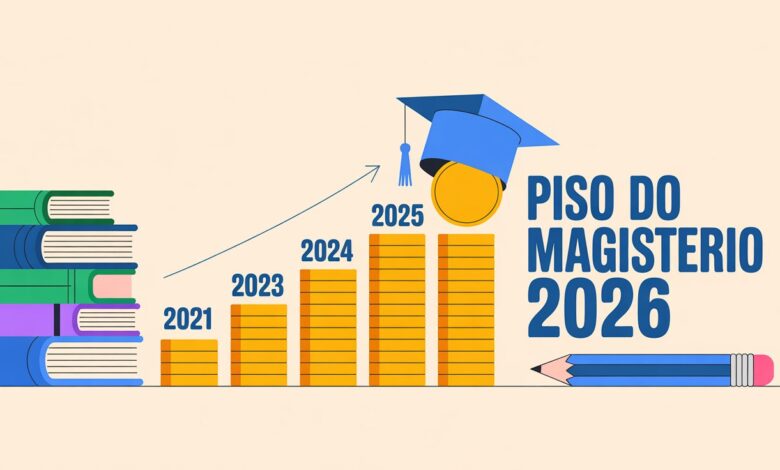 O piso do magistério saiu de R$ 2.886 em 2021 para R$ 5.130 em 2026. Entenda o que explica esse crescimento de quase 78% em quatro anos.
