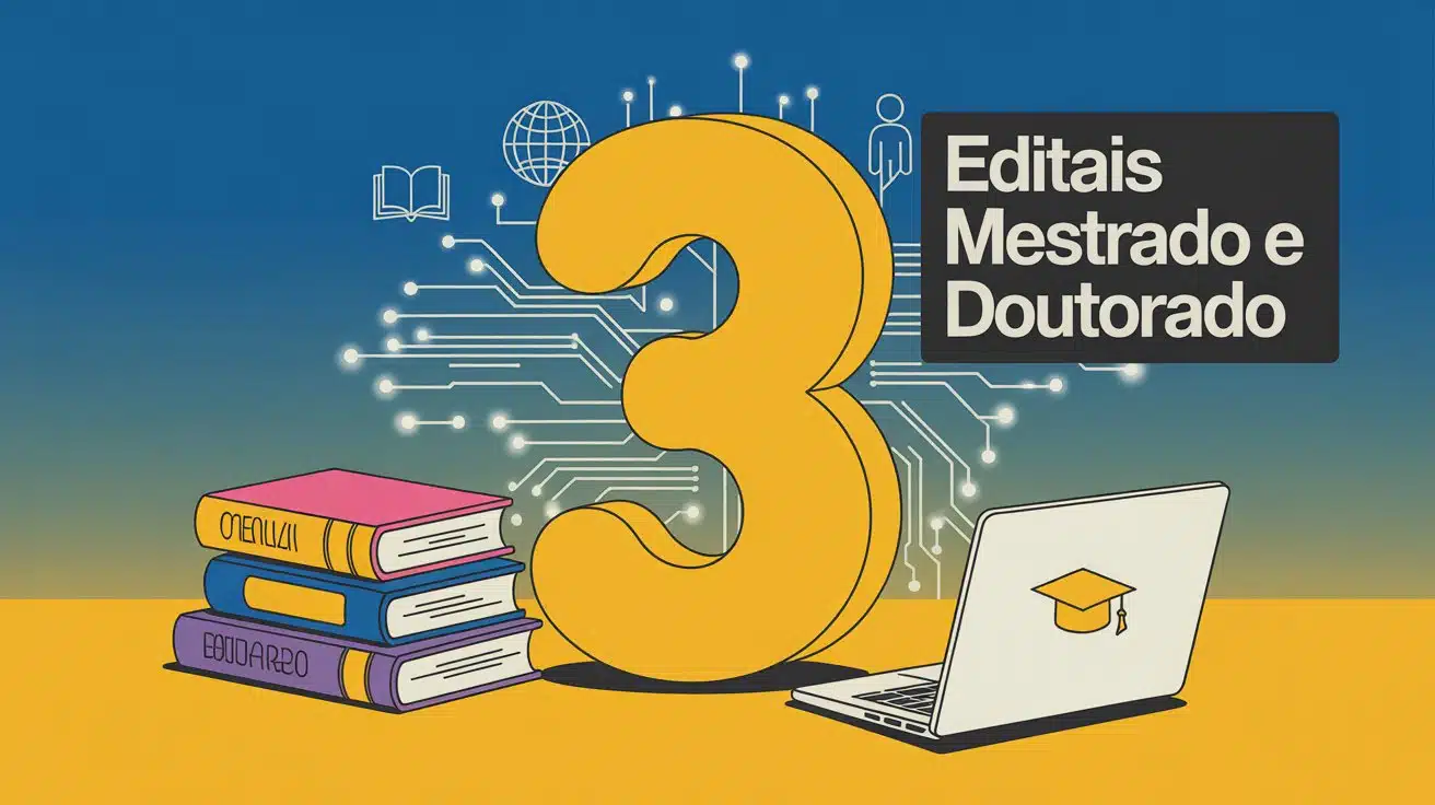 Oportunidade na Educação! A Unifesp, UFRJ e UFFS estão com editais abertos somando 116 vagas gratuitas para Mestrado e Doutorado.