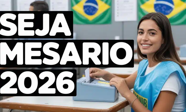 Os TREs estão com inscrições abertas para mesários voluntários das Eleições 2026. Saiba quem pode se cadastrar!