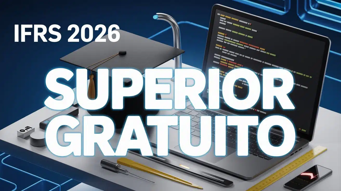 Participe da seleção para os cursos de graduação gratuitos do IFRS. Use sua nota do ENEM ou faça a prova. Confira o edital aqui!