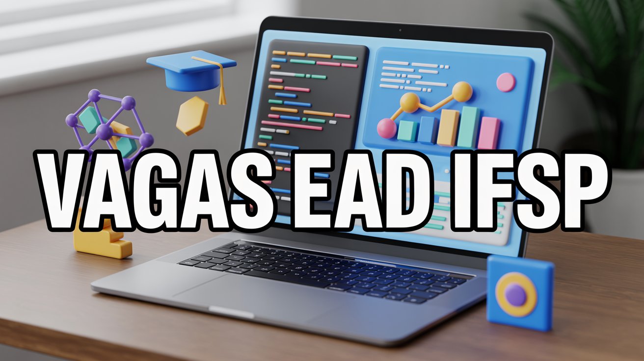 Procurando curso técnico gratuito e EAD Confira as vagas do IFSP em Administração e Desenvolvimento de Sistemas para o 2º Semestre!