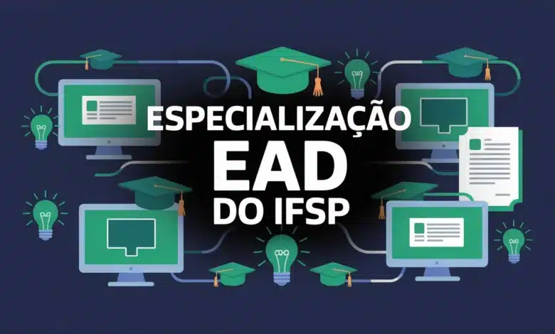 Procurando uma pós-graduação gratuita IFSP oferece vagas no curso de Especialização em Informática na Educação EAD com seleção por sorteio!