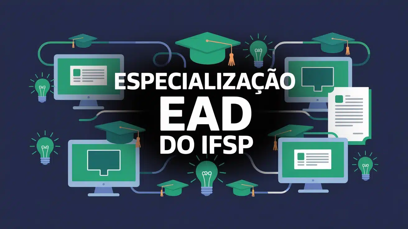 Procurando uma pós-graduação gratuita IFSP oferece vagas no curso de Especialização em Informática na Educação EAD com seleção por sorteio!