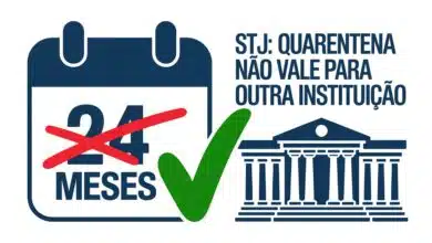 STJ decidiu: quarentena de 24 meses para professor substituto não vale para contratos em instituições federais diferentes. Veja o que muda!