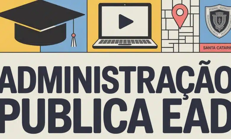 UFSC abre 181 vagas para transferência no curso de Segunda Graduação em Administração Pública EaD pelo sistema UAB em 6 polos de SC.
