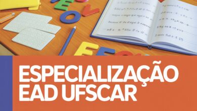 UFSCAR - Federal de São Carlos anuncia prorrogação de inscrições para Especialização em Alfabetização EAD com 300 vagas gratuitas