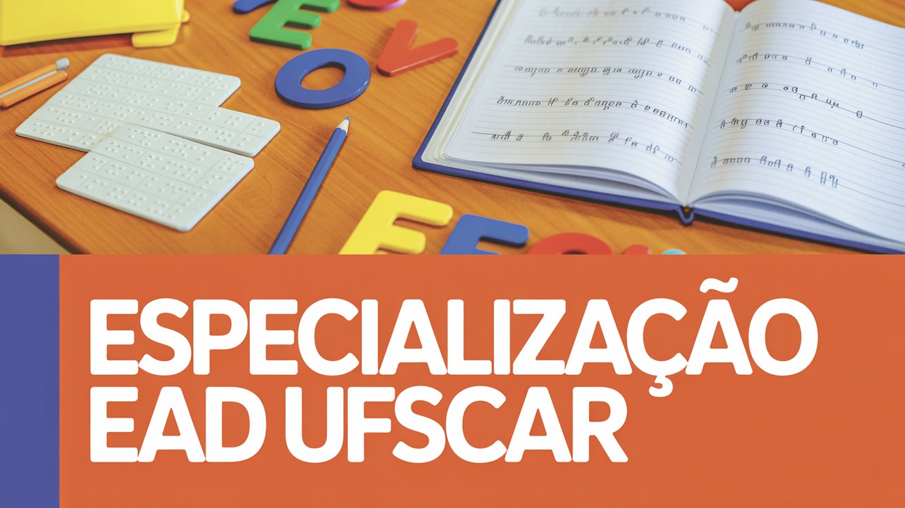 UFSCAR - Federal de São Carlos anuncia prorrogação de inscrições para Especialização em Alfabetização EAD com 300 vagas gratuitas