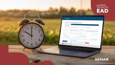 Últimos 2 dias! Inscrições para 3.314 vagas gratuitas em cursos técnicos do Senar encerram dia 2605. Veja cursos e como se inscrever a tempo.