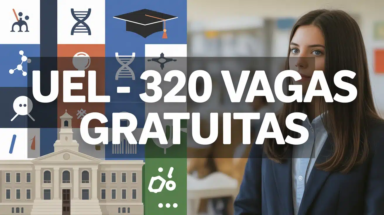 Universidade Estadual de Londrina - UEL abre inscrições para cursos de Especialização que totalizam 320 vagas totalmente gratuitas!