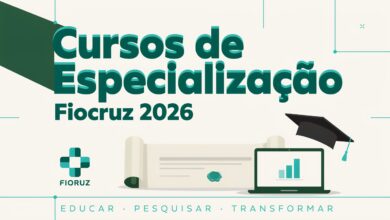 A Fiocruz abriu inscrições para duas cursos de especialização em saúde pela UAB. São 400 vagas com ações afirmativas para profissionais de todo o Brasil.