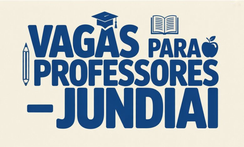 A Prefeitura de Jundiaí abriu processo seletivo para professores temporários em 2027, com vagas em 16 disciplinas. Salário de R$ 7.311,34.
