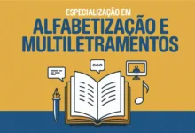 A UECE abriu 150 vagas na especialização gratuita em Alfabetização e Multiletramentos pela UAB. Cinco polos no Ceará, inscrições até 12 de junho de 2026