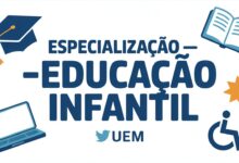 A UEM abre 210 vagas gratuitas para especialização em Educação Infantil e Desenvolvimento Humano na Perspectiva da Educação Inclusiva, EaD.