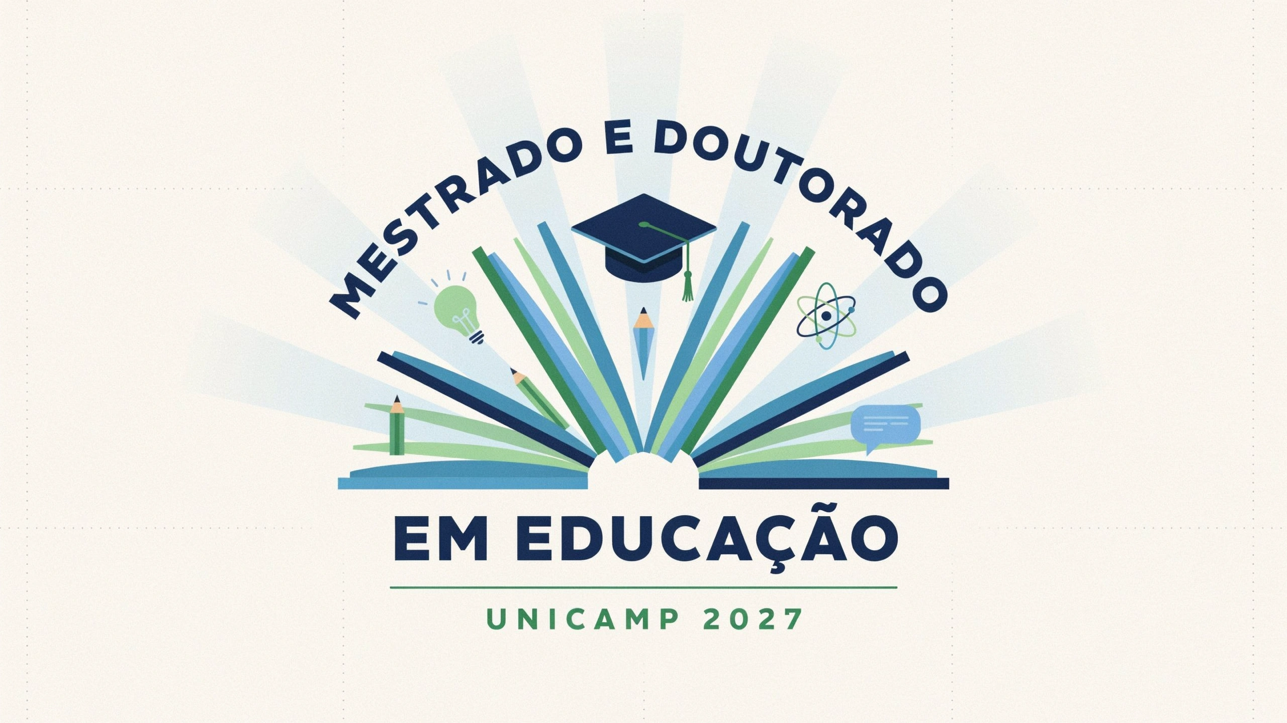 A UNICAMP abriu 227 vagas para mestrado e doutorado em educação em 2027. Inscrições até 15 de julho de 2026. Veja linhas de pesquisa, cotas e cronograma.