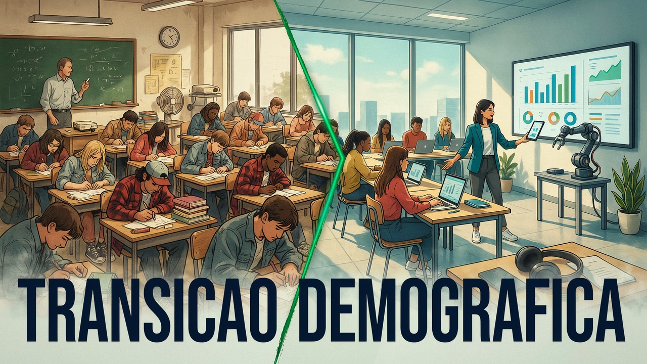 A queda de 24,9% nas matrículas estaduais até 2034 pode ser a maior oportunidade da educação pública brasileira. Entenda!