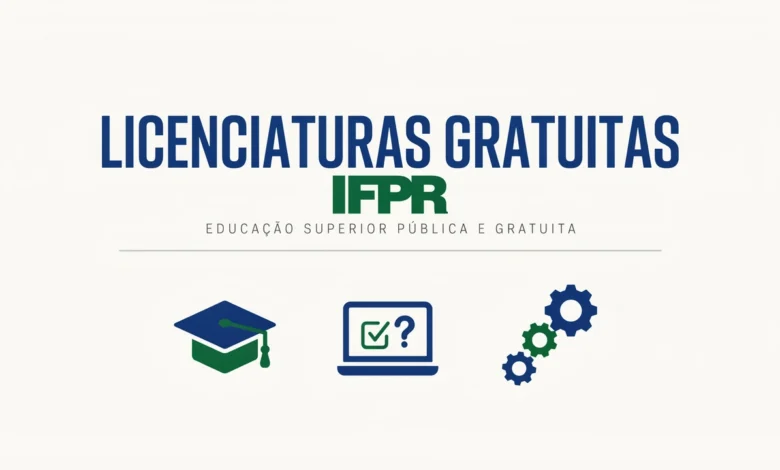 Buscando graduação gratuita O IFPR oferece 809 vagas nos cursos de licenciatura em Pedagogia, Letras, Matemática e Mais. Veja o edital aqui!