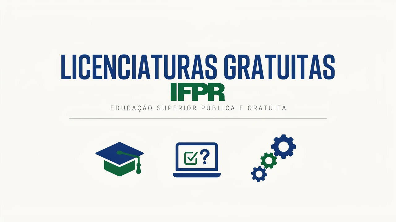 Buscando graduação gratuita O IFPR oferece 809 vagas nos cursos de licenciatura em Pedagogia, Letras, Matemática e Mais. Veja o edital aqui!