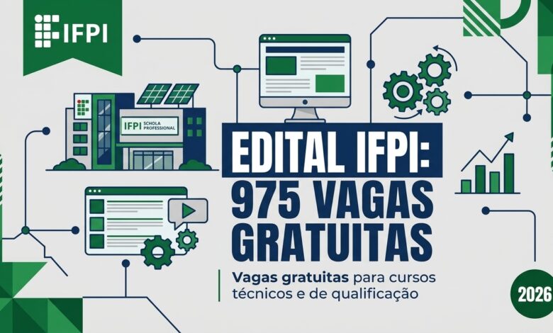 Chegou a hora de fazer um curso técnico gratuito IFPI oferece centenas de vagas gratuitas para o segundo semestre. Confira o edital aqui!