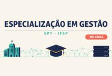 Edital IFSP abre 200 vagas para a especialização gratuita EaD em Gestão na Educação Profissional e Tecnológica com inscrições até 2506.