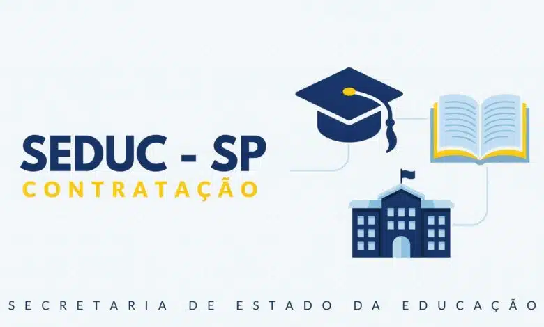Estão abertas as inscrições para o processo seletivo de professores temporários da SEDUC-SP. Salários chegam a R$ 5.565,00.