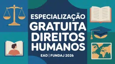 Fundaj abre 60 vagas gratuitas para especialização EaD em Políticas Públicas e Direitos Humanos. Inscrições até 30072026.