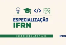 IFRN abre processo seletivo para ingresso em cursos de pós-graduação em nível de especialização em diveras áreas. Confira as informações aqui!