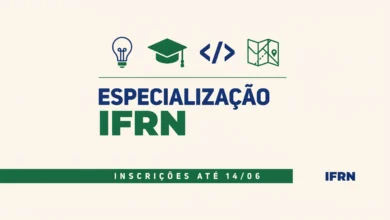 IFRN abre processo seletivo para ingresso em cursos de pós-graduação em nível de especialização em diveras áreas. Confira as informações aqui!