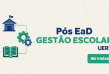 Inscrições abertas para a especialização em Gestão Escolar EaD. São 150 vagas na pós-graduação gratuita da UERN! Confira o edital aqui!