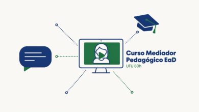 Inscrições abertas para o Curso de Mediadores Pedagógicos EaD da UFU. Formação gratuita com certificado de 80 horas. Veja os requisitos aqui!